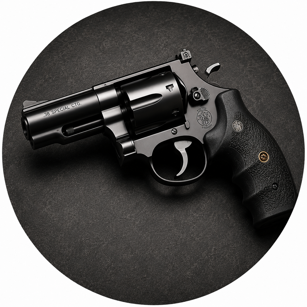 Revólver calibre .38