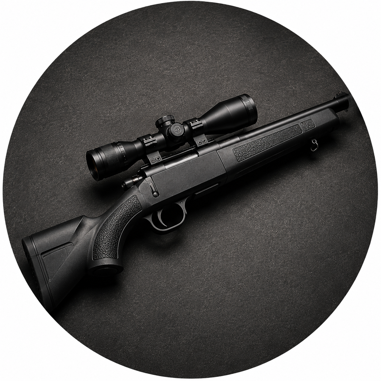 Rifle com luneta